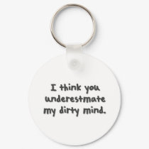 Dirty Mind keychains by JadeMonkey717 Dirty Mind keychains
