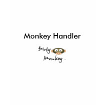 Dirty Monkey Monkey Handler t-shirts by dirtymonkey Dirty Monkey Monkey Handler t-shirts