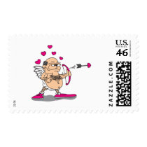 dirty old man cupid postage