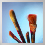 Dirty Old Paintbrushes Posters