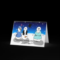 Dirty Old Snowman cards by cimmerrian Dirty Old Snowman cards