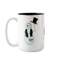 dirty old snowman mugs
