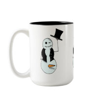 dirty old snowman mugs