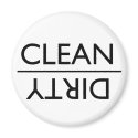 Dirty or Clean Dishwasher Magnet (new) by davemoyer2005 Dirty or Clean Dishwasher Magnet (new)