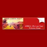 Dirty Photo Bumper Sticker - AFRICA bumper stickers