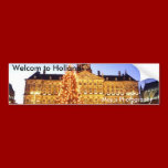 Dirty Photo Bumper Sticker -holland  bumper stickers