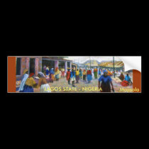 Dirty Photo Bumper Sticker -Nigeria  bumper stickers