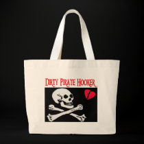 Dirty pirate hooker tote bags by Vaughnfu Dirty pirate hooker tote bags