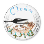Dirty Plate Dishwasher Magnet