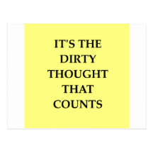 DIRTY.png Post Card
