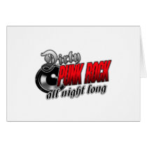 Dirty PUNK ROCK All Night Long cards