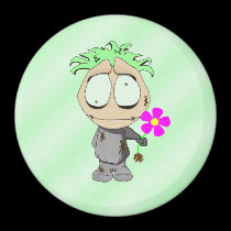 Dirty Ralphie with flower magnets by cimmerrian Dirty Ralphie with flower magnets