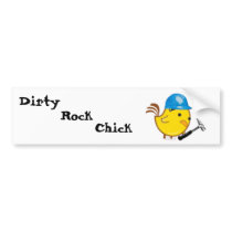 Dirty Rock Chick bumper stickers