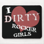 Dirty Rocker Girls D Mousepad