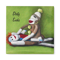 Dirty Socks Fridge Magnets