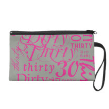 Dirty Thirty Wristlet Clutch