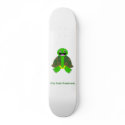 Dirty Turtle Logo, White skateboards by trevor_hirby Dirty Turtle Logo, White skateboards