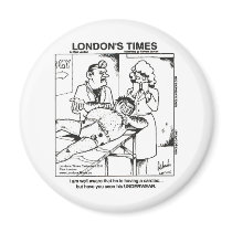 Dirty Underwear & Hospitals Funny Gifts & Tees magnets