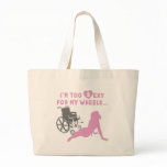 Disability Humor - Bag for disabled girls or women