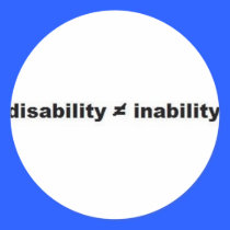 Disability Math Sticker