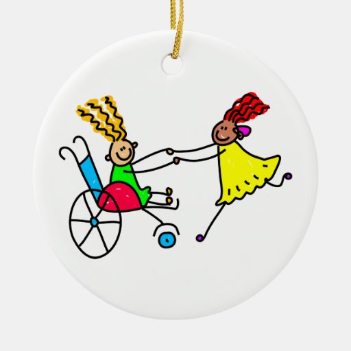disabled friends christmas ornaments zazzle disabled friends christmas ornaments zazzle