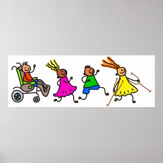 Disabled Kids Posters