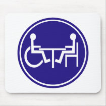 DISABLED PARAPLEGIA FRIEND TABLE MOUSE MATS