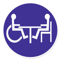 DISABLED PARAPLEGIA FRIEND TABLE stickers by Sofia_Youshi DISABLED PARAPLEGIA FRIEND TABLE stickers