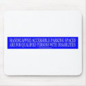 DISABLED PARKING 3 mousepads by LOOSIELUCY DISABLED PARKING 3 mousepads