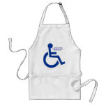 disabled sign apron