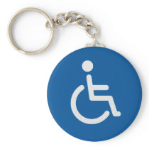 Disabled sign key chains