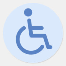 Disabled symbol sticker