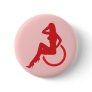 Disabled women are 100% women! pinback buttons