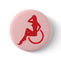 Disabled women are 100% women! buttons by inamar Disabled women are 100% women! buttons