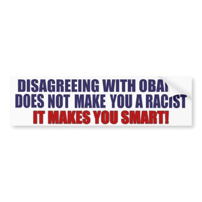 Disagreeing with Obama Bumper Stickers