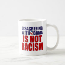 Disagreeing with Obama Mug