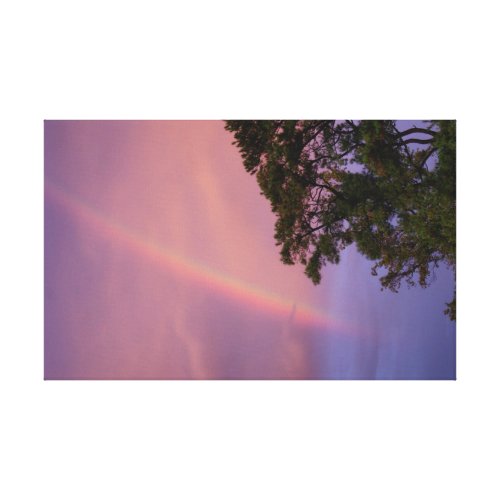 Disappearing Rainbow Canvas Prints