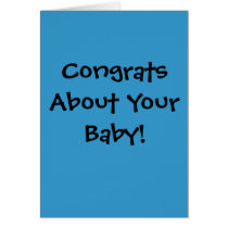 Disappointing Baby cards
