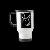 Disapproving Rabbits 2 Travel Mug