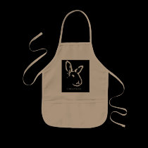 Disapproving Rabbits Apron aprons
