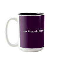 Disapproving Rabbits Mug 1 - Customized