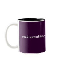 Disapproving Rabbits Mug 1 - Customized