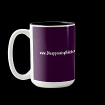 Disapproving Rabbits Mug 1 - Customized