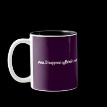 Disapproving Rabbits Mug 1 - Customized