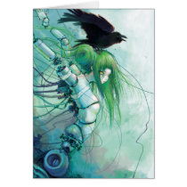 Disassembled Tears Note Card cards