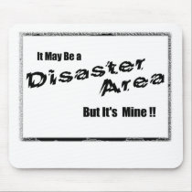 Disaster area mouse pad mousepads