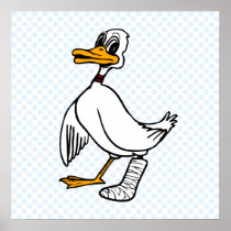 Disaster Duck Print
