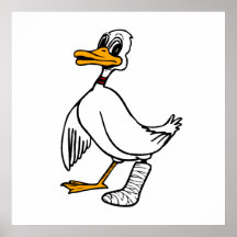Disaster Duck Poster