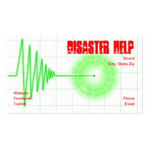 Disaster Help business cards