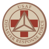 Disaster Response Force (Desert Camo) stickers by NordicArms Disaster Response Force (Desert Camo) stickers